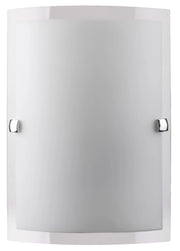 Applique bagno E27 vetro opalino bianco Nedda 3687 Rabalux