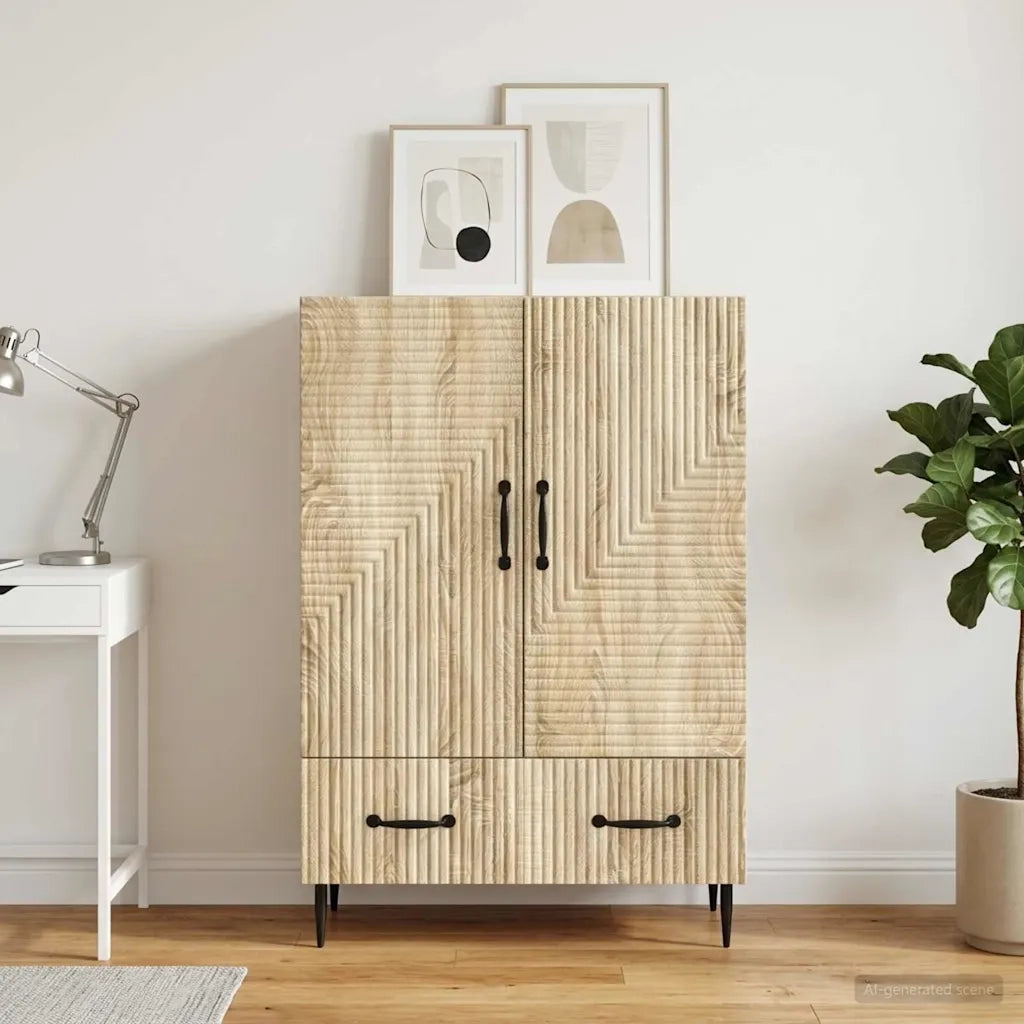 Credenza Rovere Sonoma 66 x 34,5 x 95 cm Legno ingegnerizzato 894897