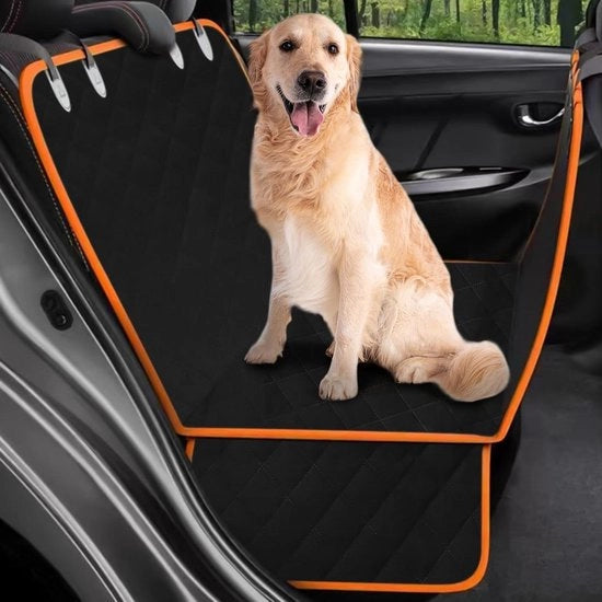 Coperta per auto per cane con protezione per bagagliaio - impermeabile - antiscivolo - sedile per cane (137 x 147 cm)