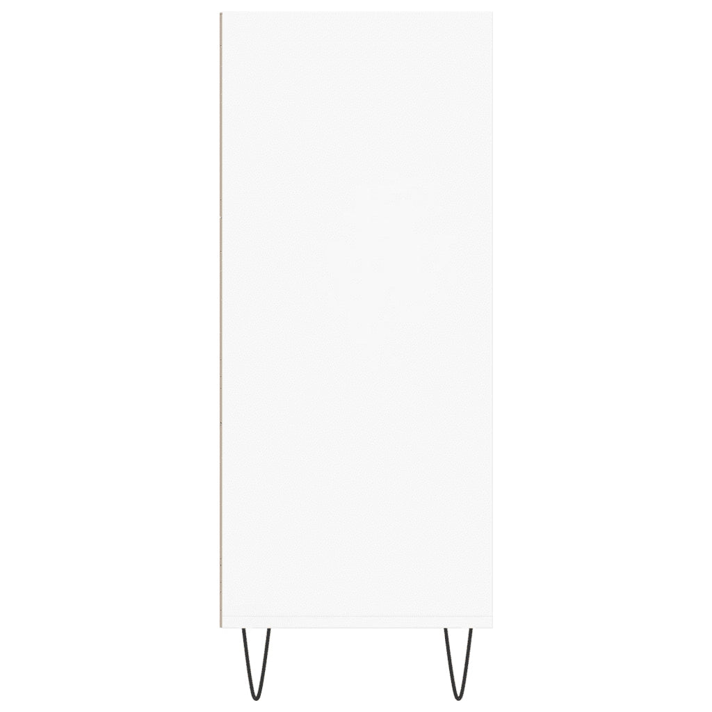 Credenza Bianca 57x35x90 cm in Legno Multistrato 827228