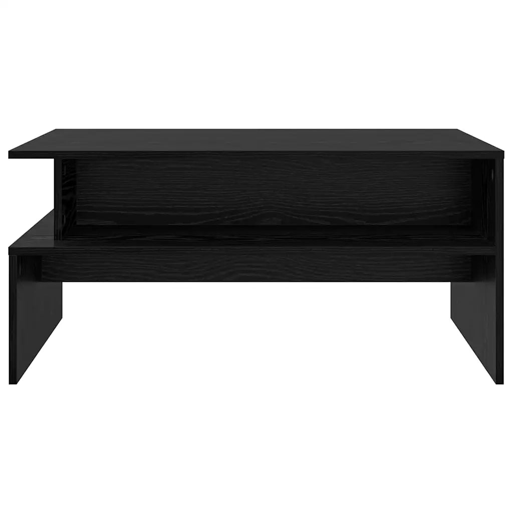 Tavolino da salotto Rovere Nero 90 x 55 x 42,5 cm 875157
