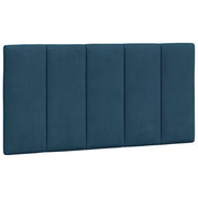 Cuscino Testiera Hanko Blu 100 cm in Velluto CFW8267717