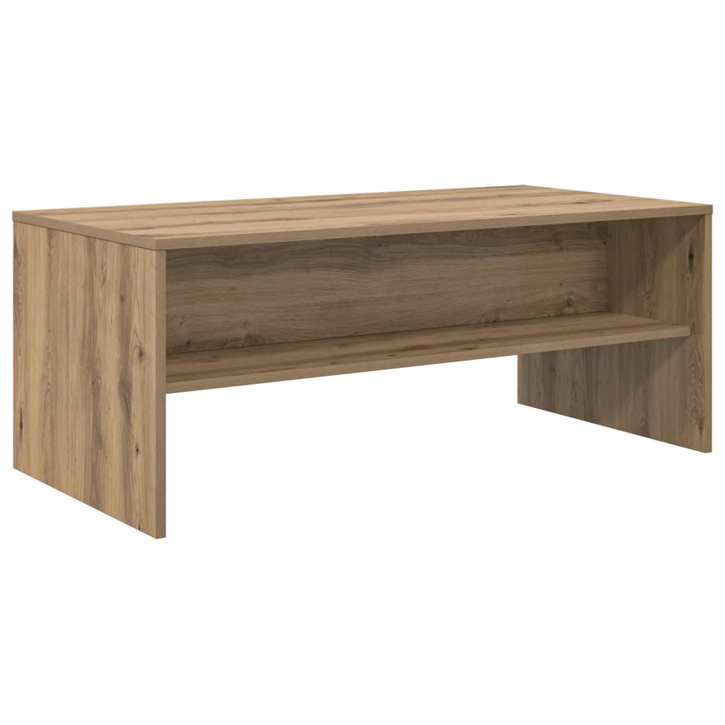 Tavolino da salotto Rovere artigianale 100 x 50 x 40 cm 8000291