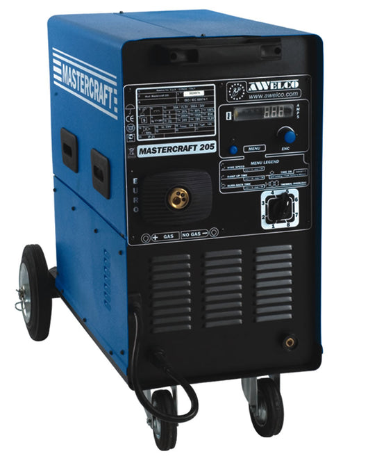 Saldatrice a MIG MAG MOG Semi-Professionale 1Ph Awelco Mastercraft 205