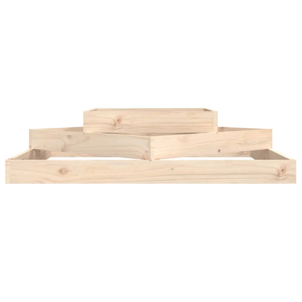 Fioriera 112x112x27 cm in Legno Massello di Pino