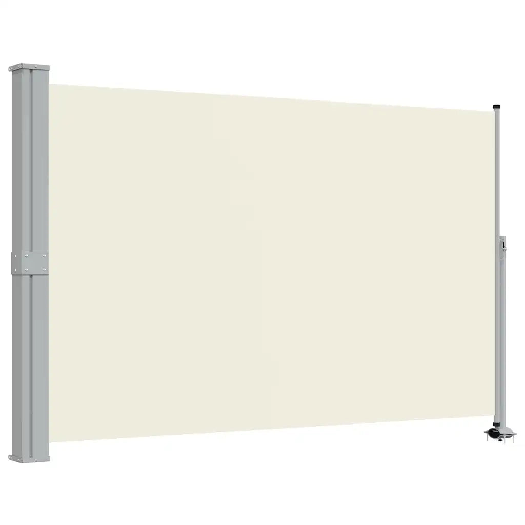 Tenda da Sole Laterale Retrattile 160 x 300 cm Crema 45194