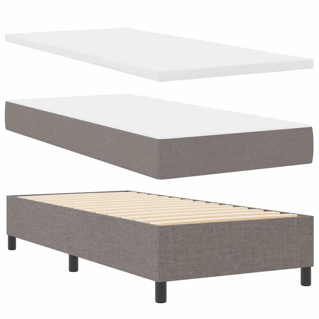 Letto a molle con materasso Talpa 90 x 190 cm Tessuto