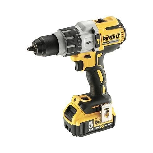 Dewalt DCD791D2-QW XR Trapano Avvitatore Brushless 18V 70 Nm 2 Velocita' 2x Batterie 2Ah Valigetta TSTAK colore Nero Giallo 1.5-13mm