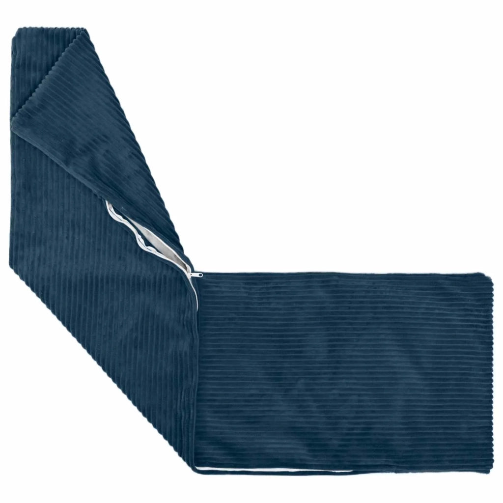 Federa 2 pcs HEERLEN Blu navy 40 x 145 cm corduroy 908900