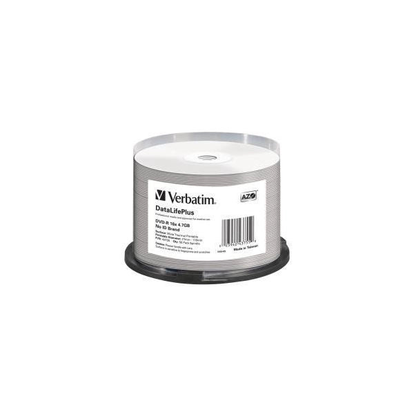 Verbatim datalifeplus 4,7 gb dvd-r 50 pz - 43755/50