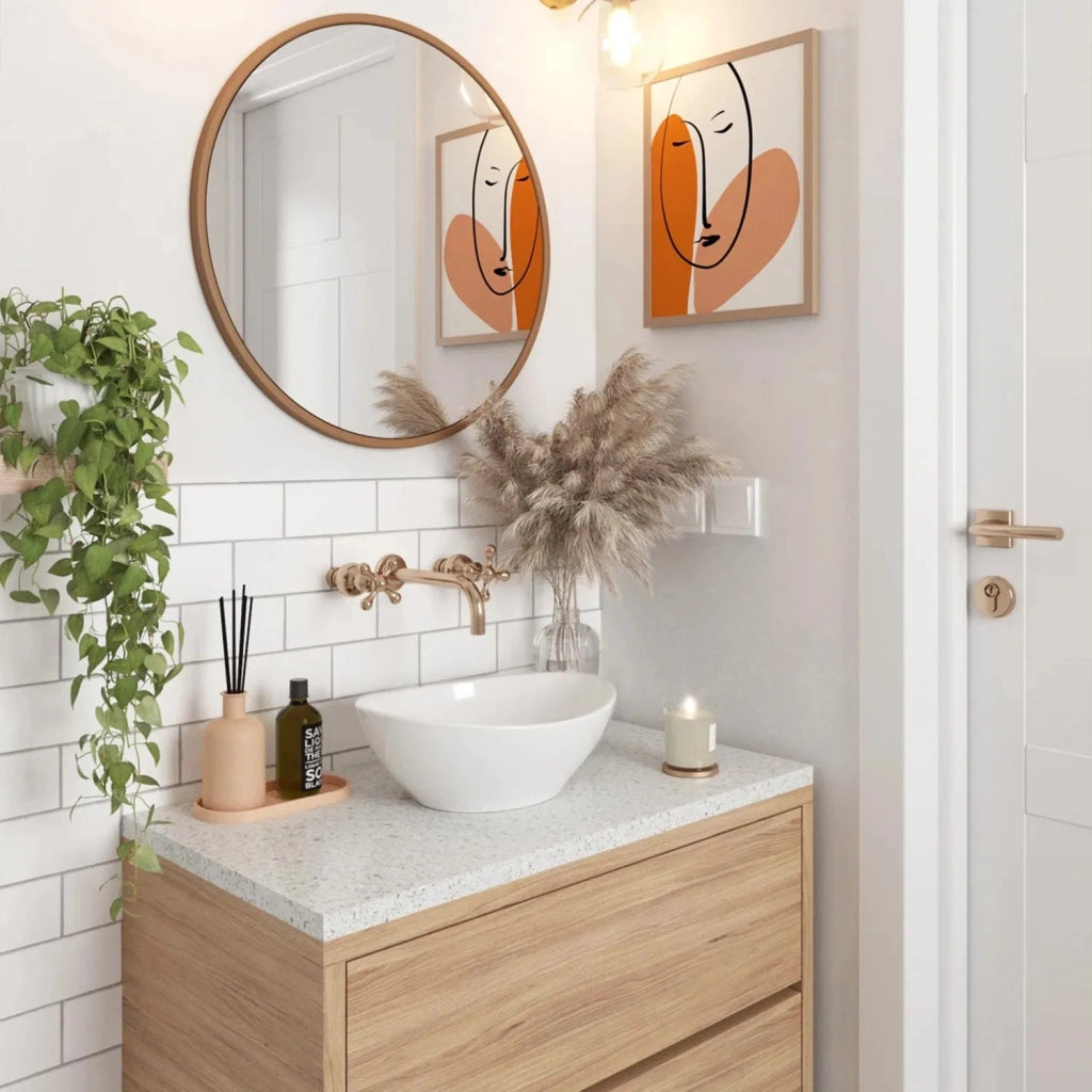 Lavabo Da Appoggio Rea Sofia Mini White