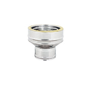 Aumento inox doppia parete da di 150 - de 200 mm a di 250 - de 300 mm