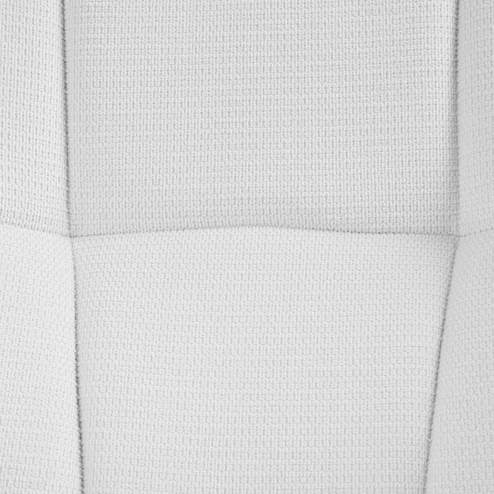Poltrona imbottita con seduta curva struttura girevole seduta bianco girevole moderna seduta ampia design retrò