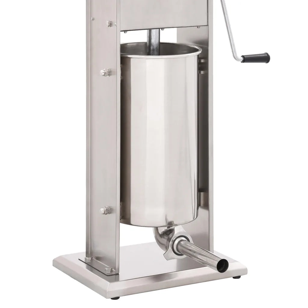 Insaccatrice Manuale Argento 15 L in Acciaio Inossidabile 50965