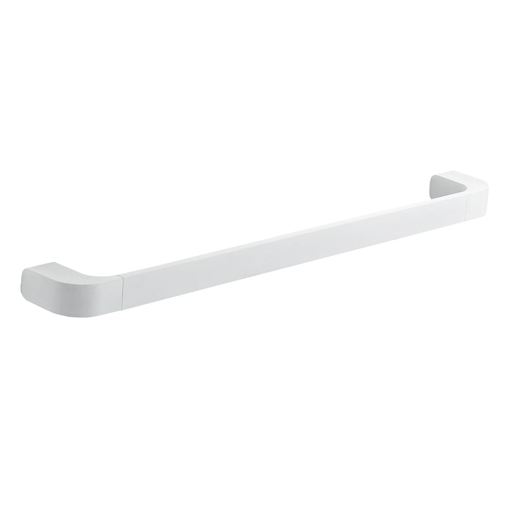 Portasalviette 55 cm in ottone, acciaio inox e Cromall 3221-55 Gedy serie OUTLINE Bianco Opaco