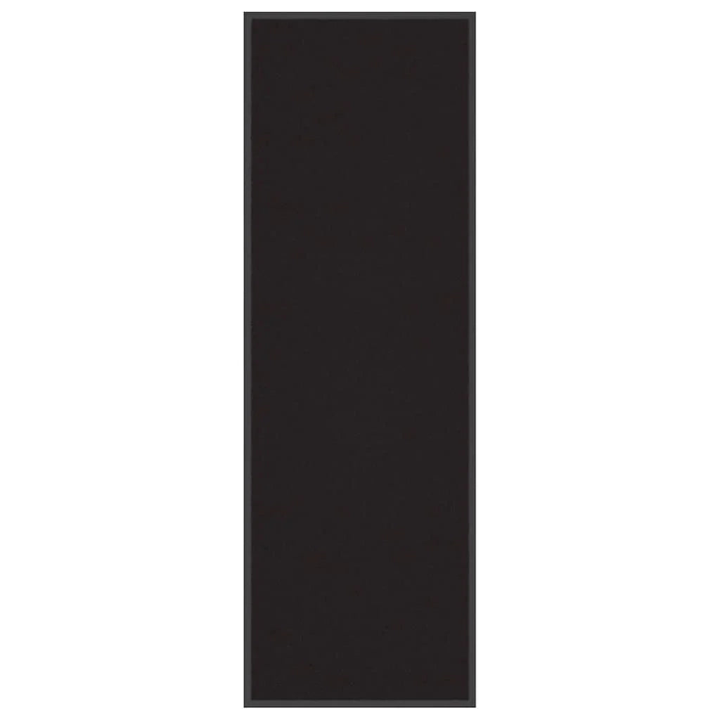 Zerbino nero 60 x 180 cm antiscivolo resistente all'usura per uso interno ed esterno in PP nero 02_0058150