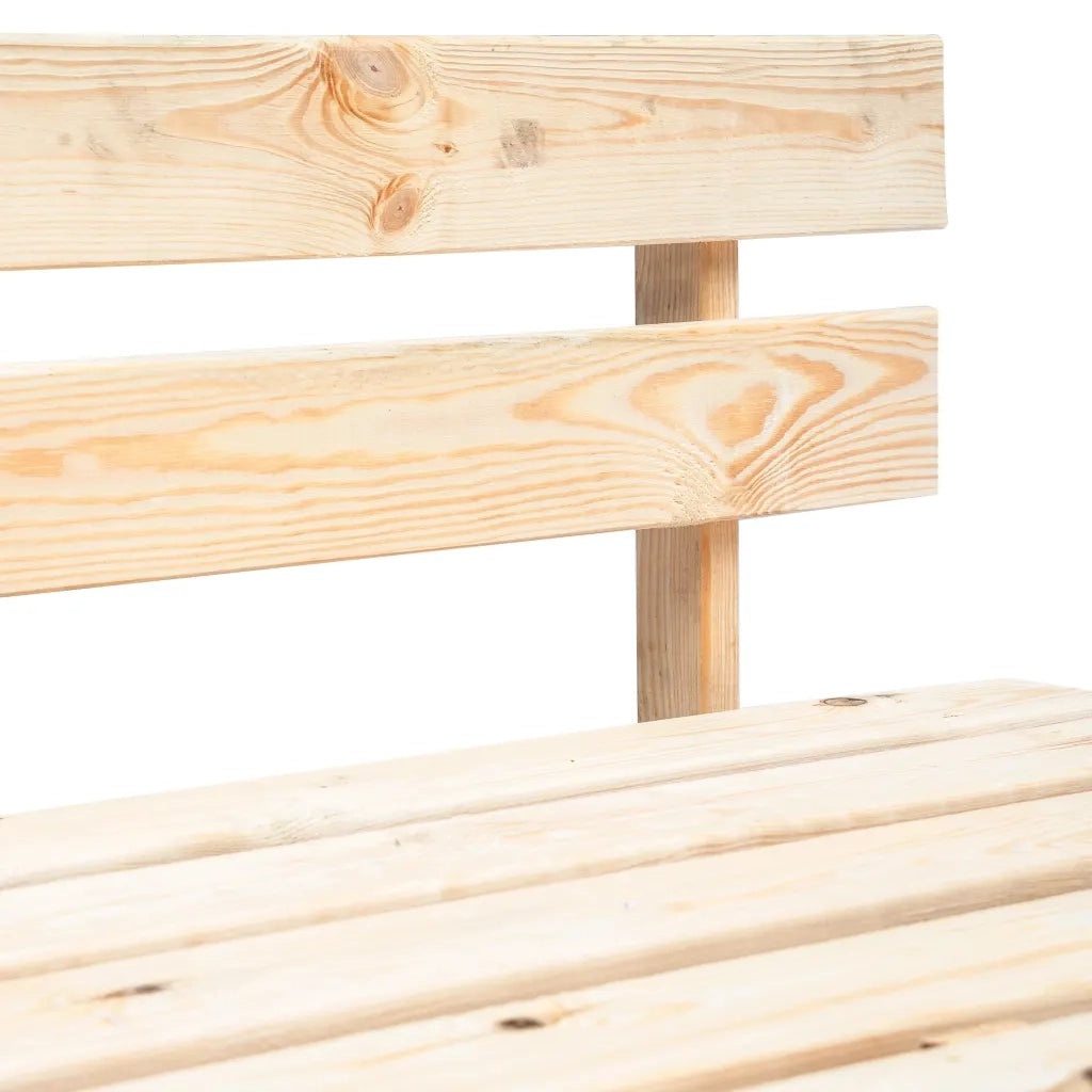 Panca da Giardino con Pallet in Legno cod mxl 57625