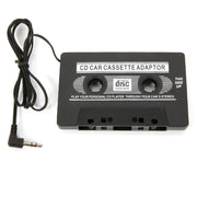 Trade Shop - Adattatore A Cassetta Audio Jack 3,5 Mm Cavo Aux Per Radio Lettore Cd Ipod Mp3 -