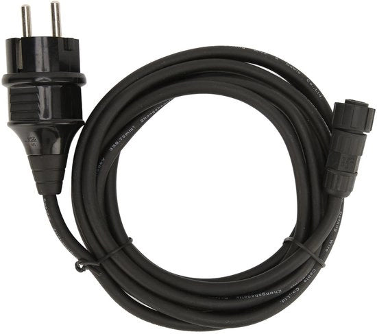 Cavo di collegamento per sistema solare PV domestico - 3x0.75mm² - 220V - Adatto per convertitori - Compatibile con 300 e 350V