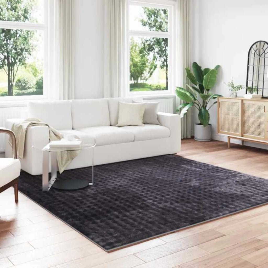 Tappeti per area Quadrato SIROLO Beige 200 x 200 cm Poliestere 42022747