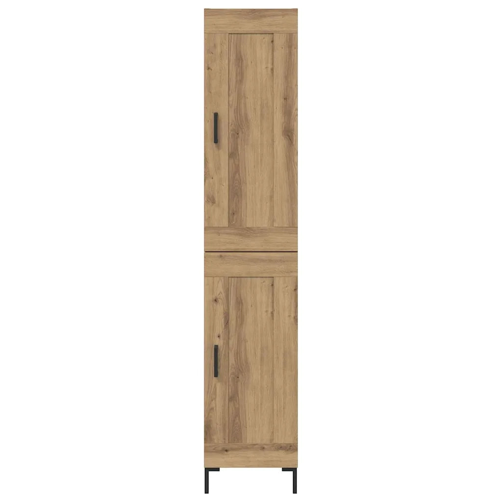 Credenza Rovere artigianale 34,5 x 34 x 180 cm