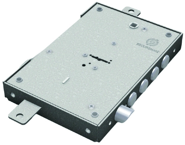 Securemme SERRATURA TRIPLICE PER PORTE BLINDATE DX+SX  3 CHIAVI DM interasse mm.28 Art. 2401