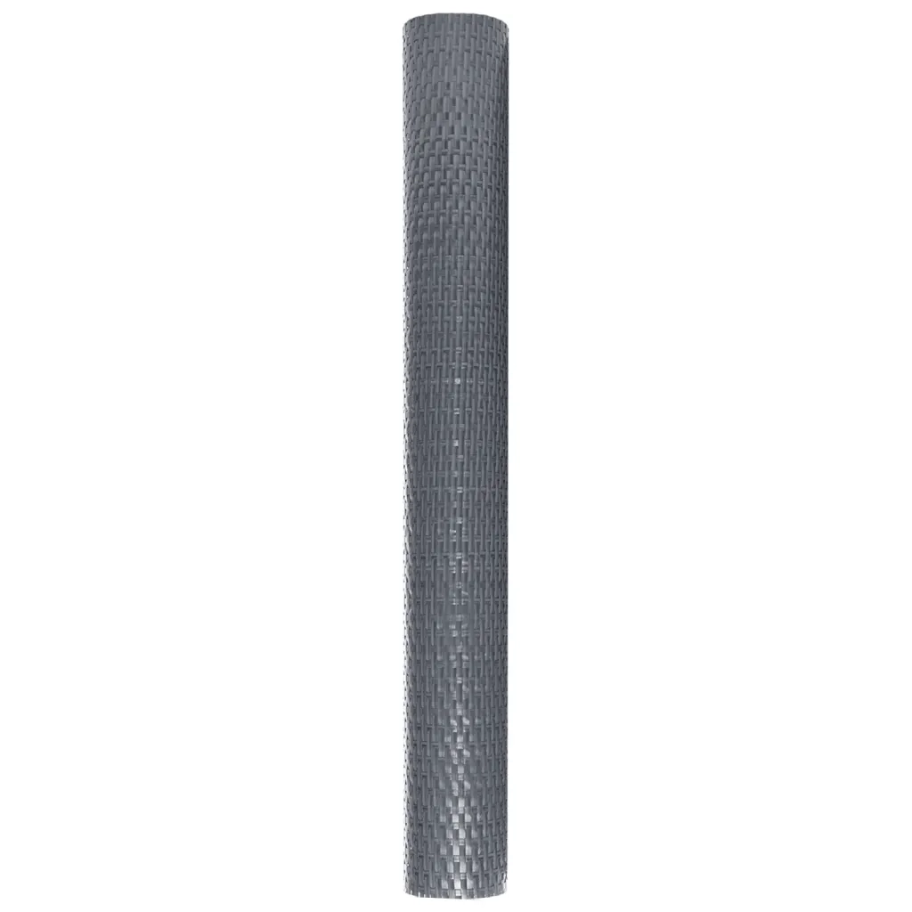 Paravento da Balcone Antracite 1000x100 cm in Polyrattan 156249