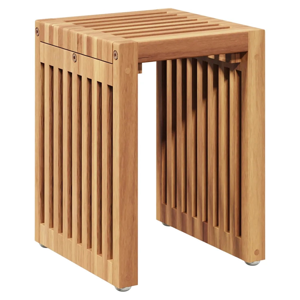 Tavolo Laterale da Giardino 3 pcs Marrone 33 x 44,5 x 51 cm 42006351