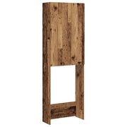 Mobile per Lavatrice Legno Antico 64x25,5x190 cm CFW3042898