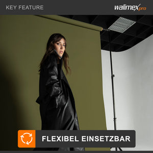 asta telescopica per fondali 225-400 cm