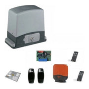 KIT AUTOMAZIONE CANCELLO SCORREVOLE 600Kg 220v SI ADATTA A BFT CAME APRICANCELLO