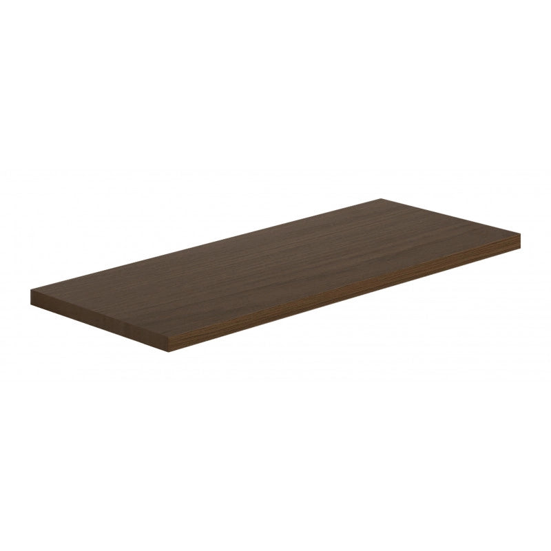 Mensola da Muro, Scaffale Legno, Mensola da Parete, Rovere Tabacco, 56x23,7x2,3 cm - Smart