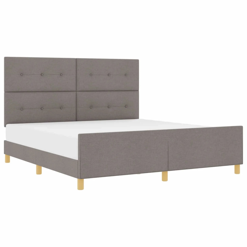 Struttura del letto con testiera Talpa 180 x 200 cm Tessuto 3344750