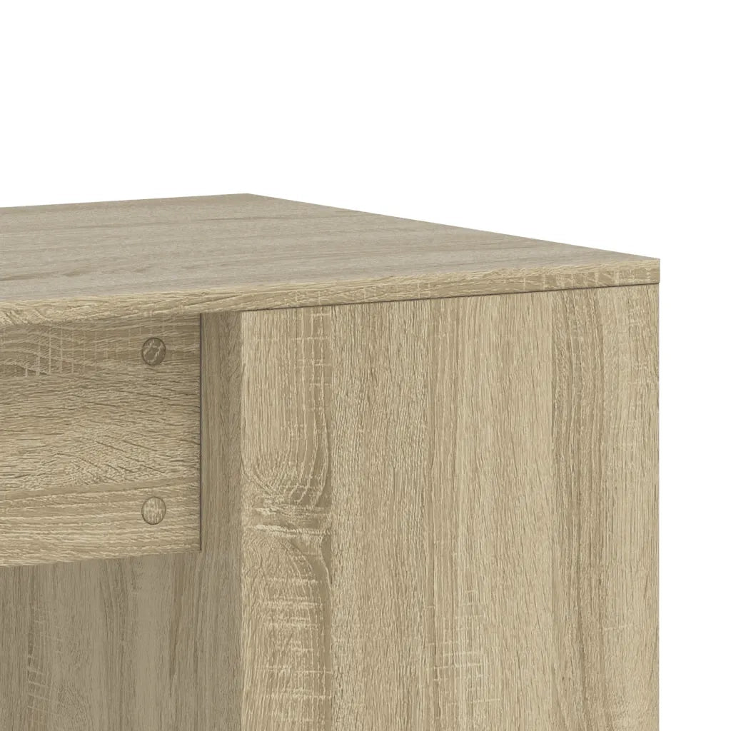 Scrivania Rovere Sonoma 102x50x75 cm in Legno Multistrato 840543