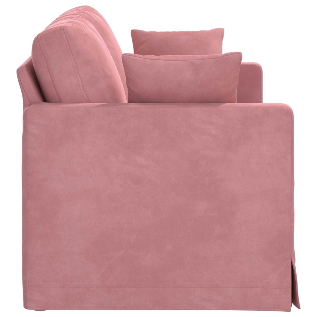 Divano Rosa 138 x 78 x 80 cm Velluto 42024417