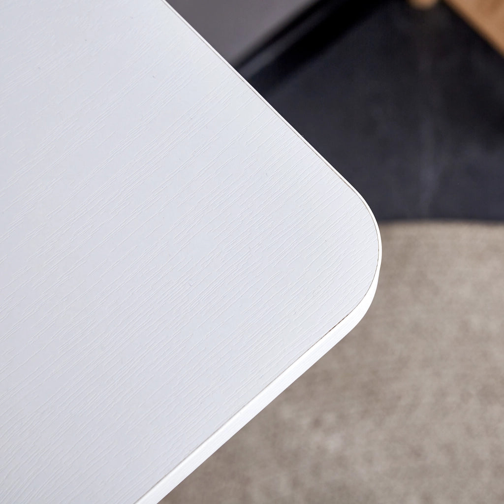 TAVOLO Pieghevole a parete in MDF Bianco per piccoli spazi