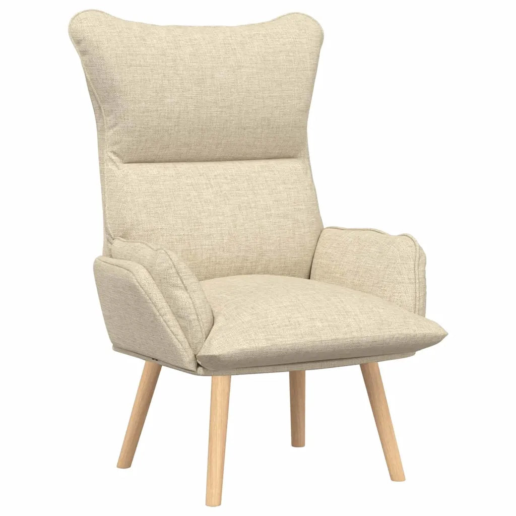 poltrona Crema 69 x 74 x 93 cm Tessuto e compensato 42001872