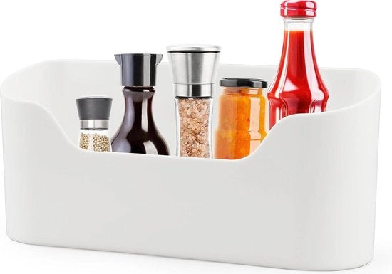 Organizzatore per porta di armadio da appendere per bagno e cucina - contenitore da appendere autoadesivo