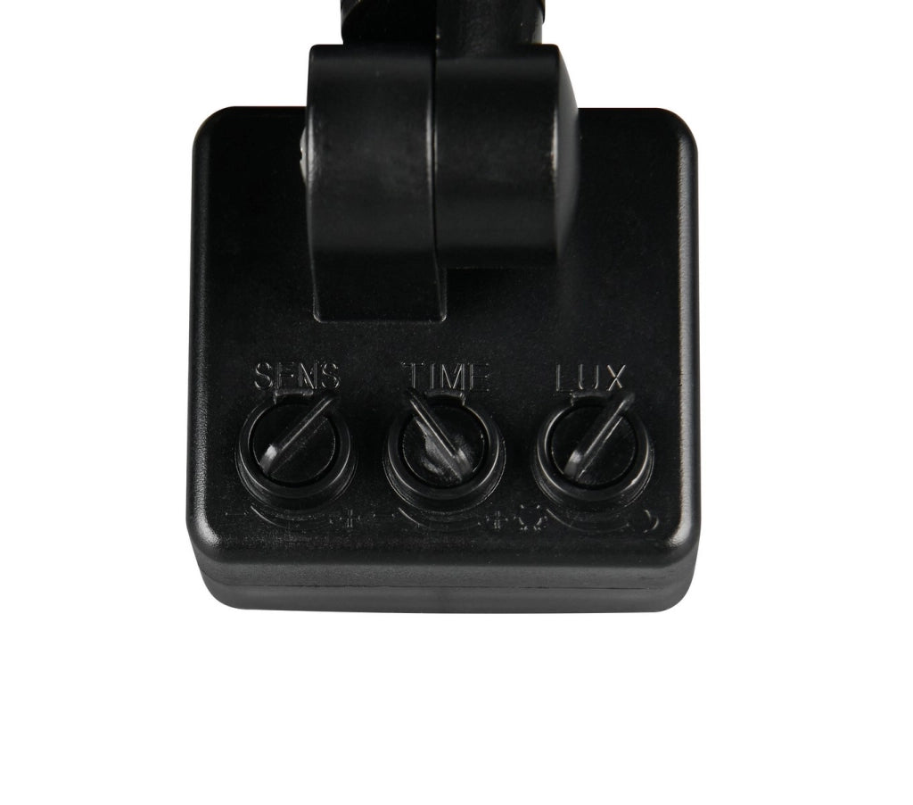 Faretto LED integrato 20W PIR nero IP44 FUNCHAL RL
