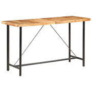 Tavolo da Bar 180x70x107 cm in Legno Massello di Acacia cod mxl 60029