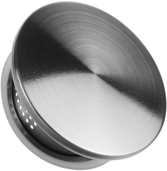 Karaf in Acciaio Inossidabile con Doppio Vaso per Acqua - Chiusura a Viti - Coperchio di Riserva - Karaf per Frigorifero - Karaf per Bistrò - Coperchio per Karaf