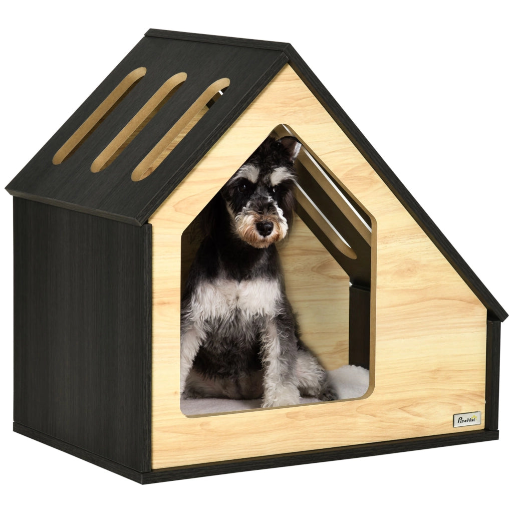 Cuccia per Cani Interna con Cuscino ¨C zephmum ¨C Marrone 60x40x59 cm