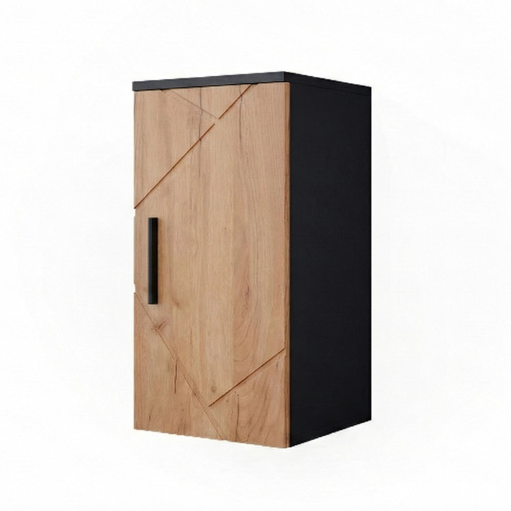 Mobile bagno Irma Rovere dorato/Antracite 30 x 59 cm Vicco
