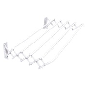 STENDIBIANCHERIA ESTENSIBILE A PARETE 'BRIO SUPER' cm 81 x 43 x h.19 - capacitÃE mt. 4  - GIMI