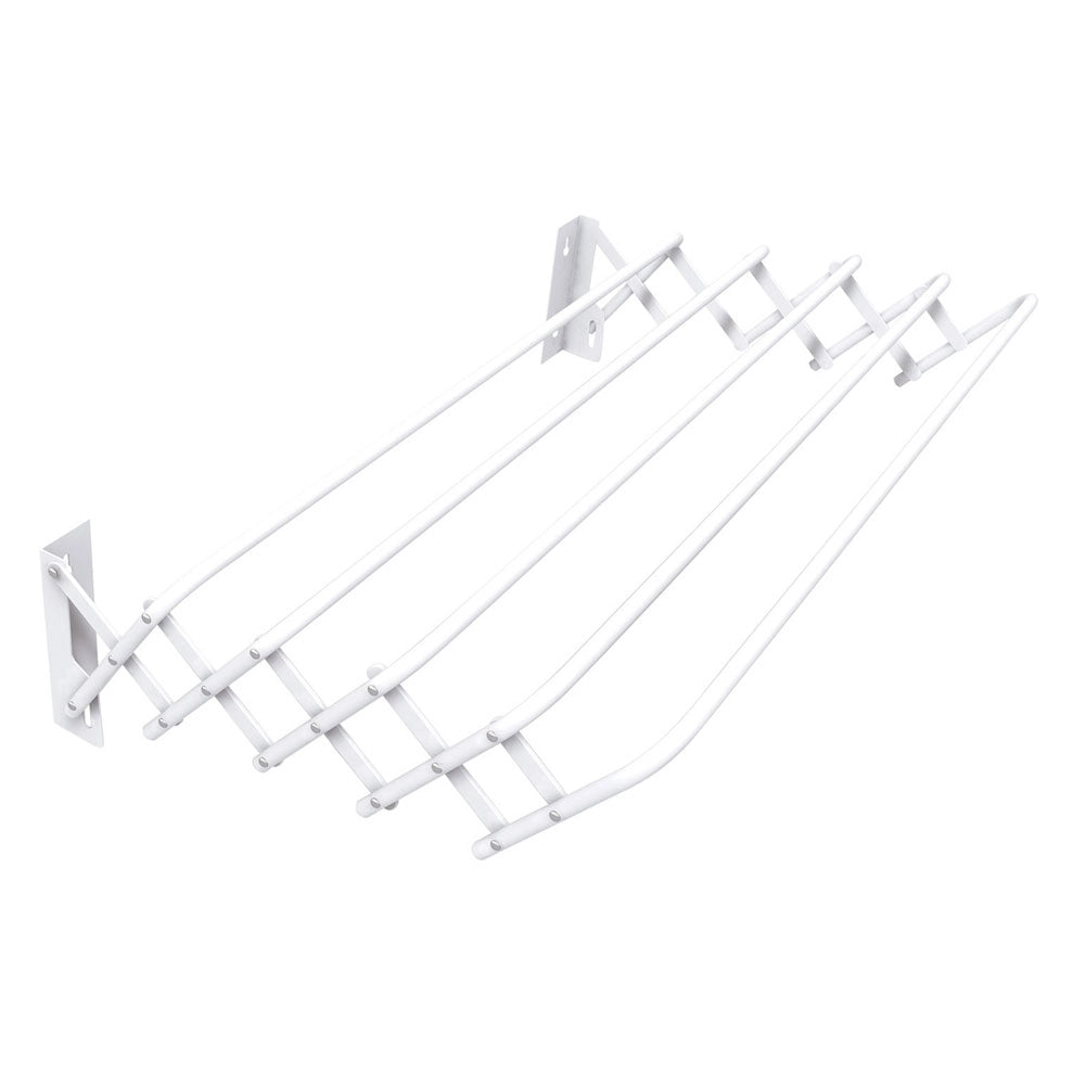 STENDIBIANCHERIA ESTENSIBILE A PARETE 'BRIO SUPER' cm 81 x 43 x h.19 - capacitÃE mt. 4  - GIMI