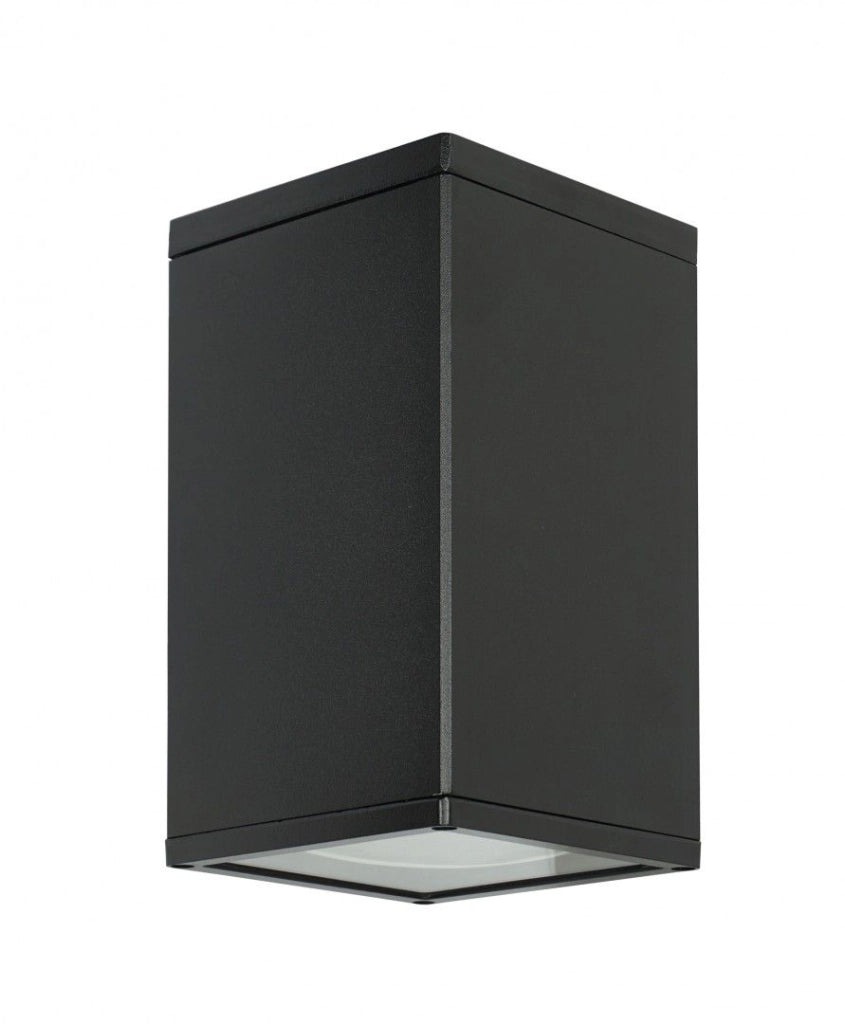 Plafoniera esterna spot SU-MA Adela nera 21cm E27 IP54