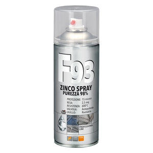 smalto spray zinco 98% 'f93' ml 400 cod:ferx.901904nlm