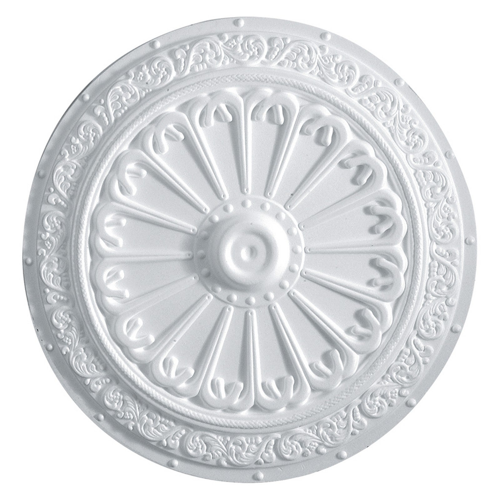 rosone decorativo per soffitti mod. er52dy - øcm. 52 cod:ferx.9131044nlm