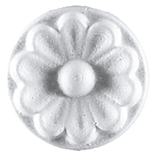 rosone decorativo per soffitti mod.ec00dy - ã˜ cm. 6,5 kit 4 pz cod:ferx.9131051nlm