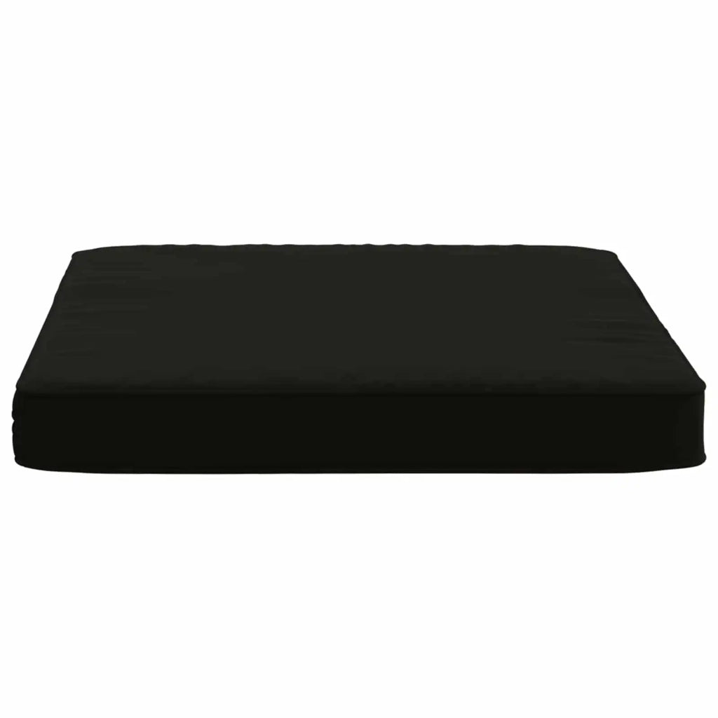 Cuscini per Sedia in 4 Pezzi VUGHT 4 pcs 100% Poliestere Nero 946224